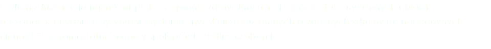 Cieľom združenia je najmä prispieť k zlepšeniu zdravotnej a inej situácie ďalej uvedených oblastí a k zabezpečovaniu a vytvoreniu systému investícií zo súkromných a verejných zdrojov do nasledovných činností či už samostatne alebo v spolupráci s tretími osobami: 